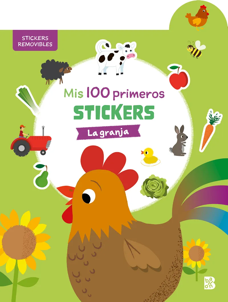 MIS 100 PRIMEROS STICKERS: LA GRANJA