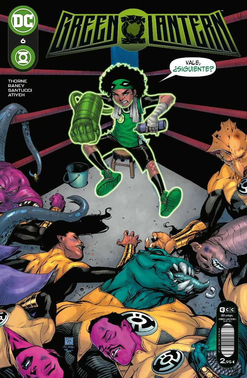 GREEN LANTERN NUDC VOL 115: FRONTERA 006