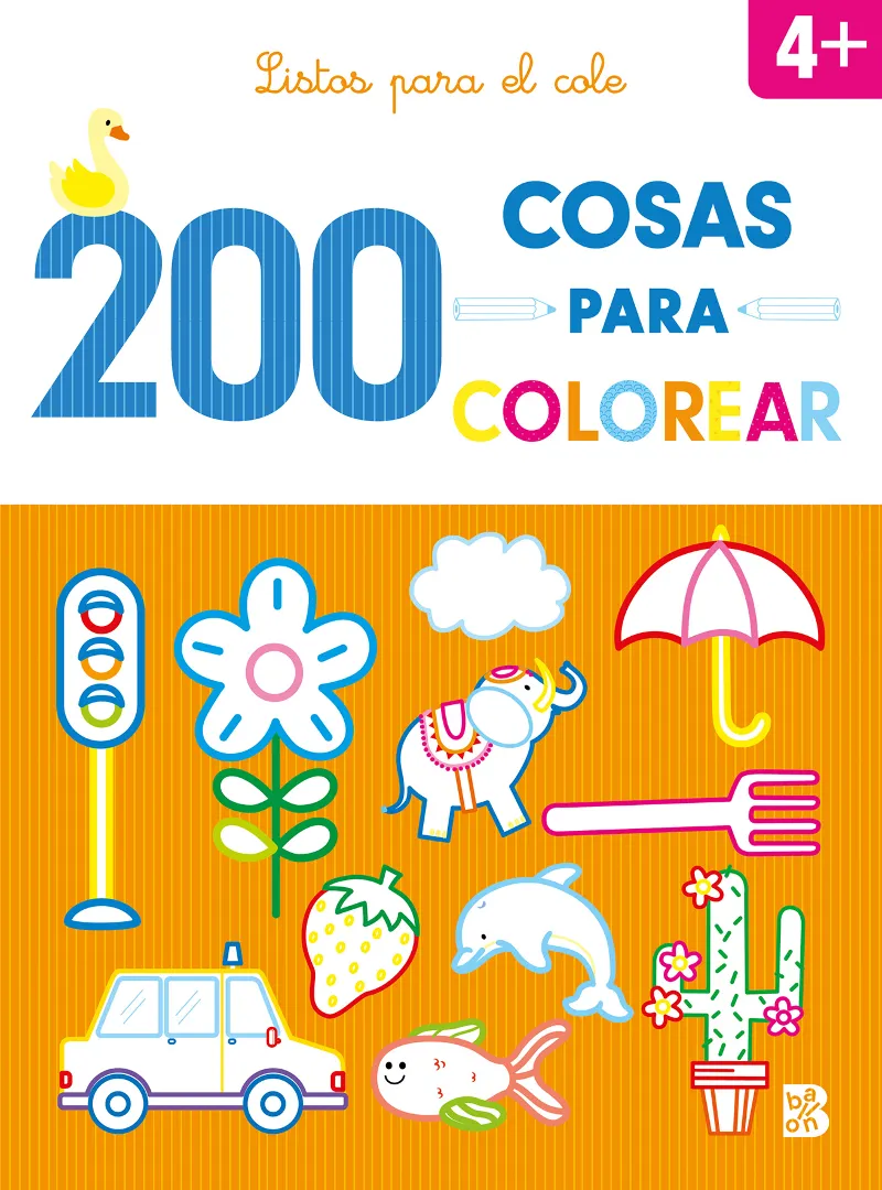 200 COSAS PARA COLOREAR 4+