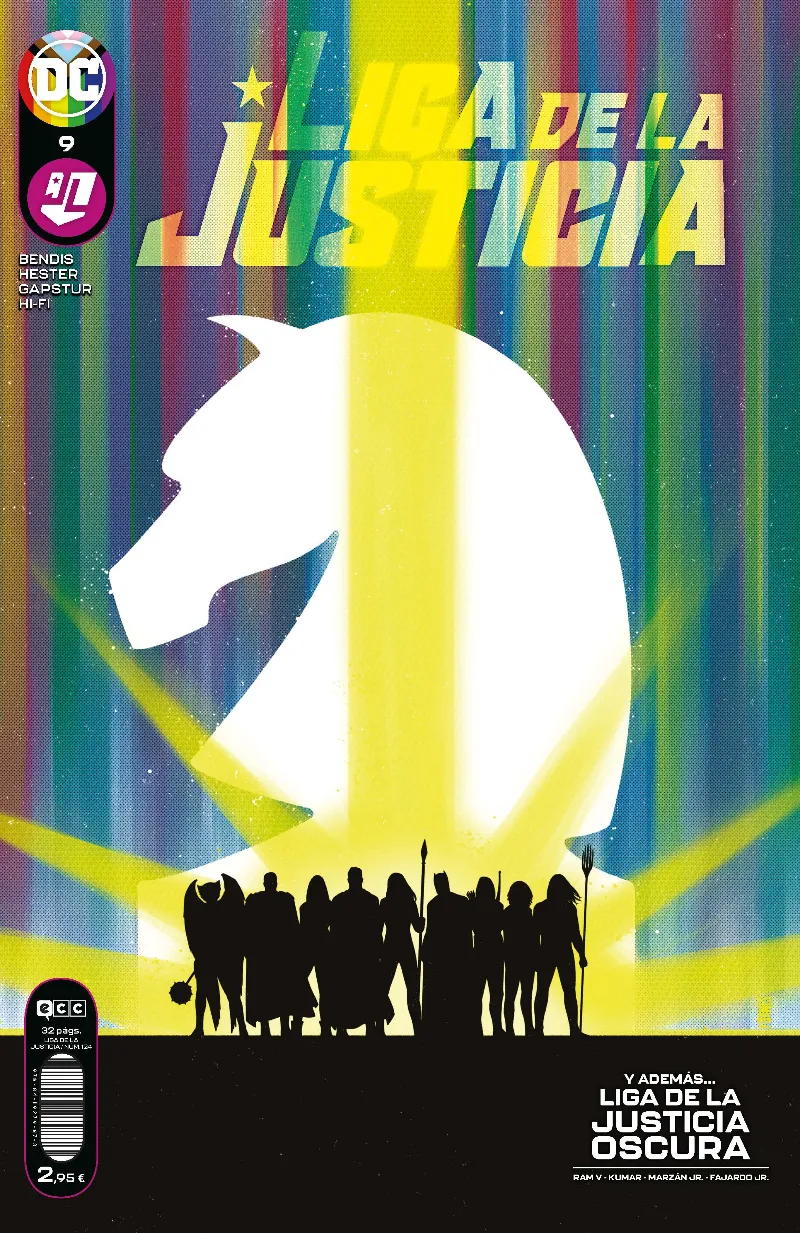 LIGA DE LA JUSTICIA NUDC VOL 124: FRONTERA 009