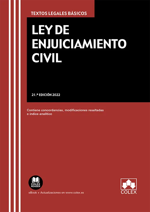 LEY DE ENJUICIAMIENTO CIVIL ED2022