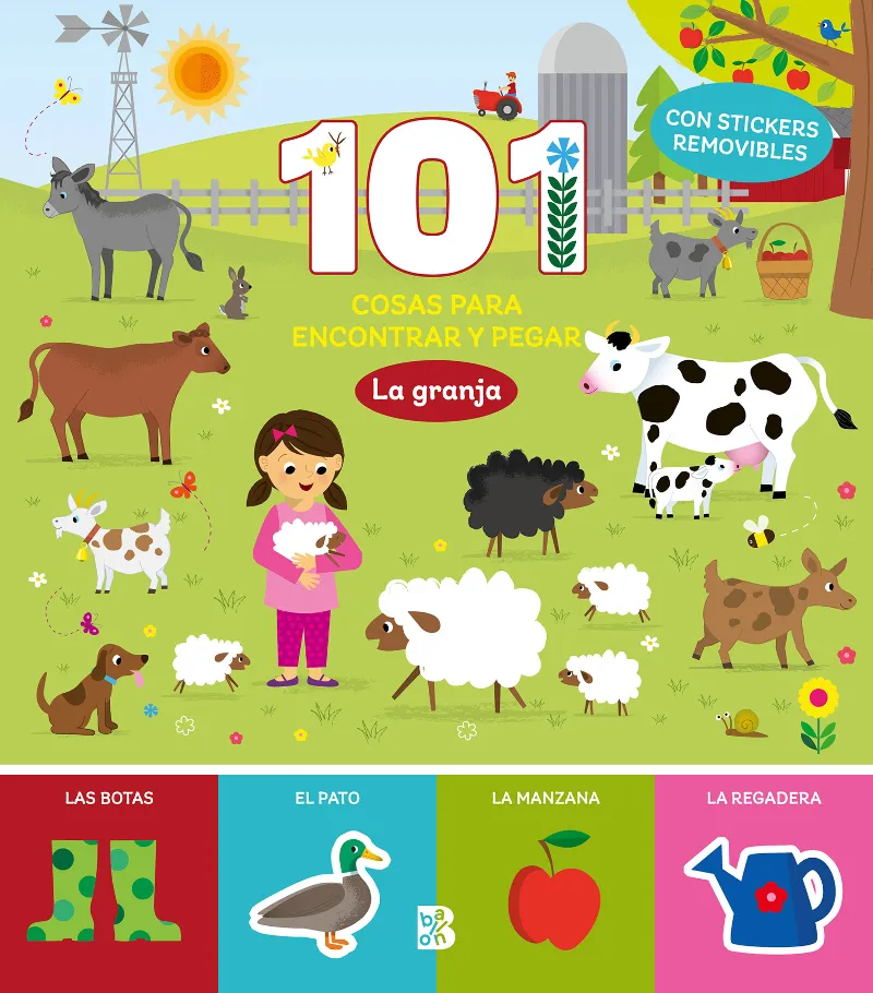 101 COSAS PARA ENCONTRAR Y PEGAR : LA GRANJA