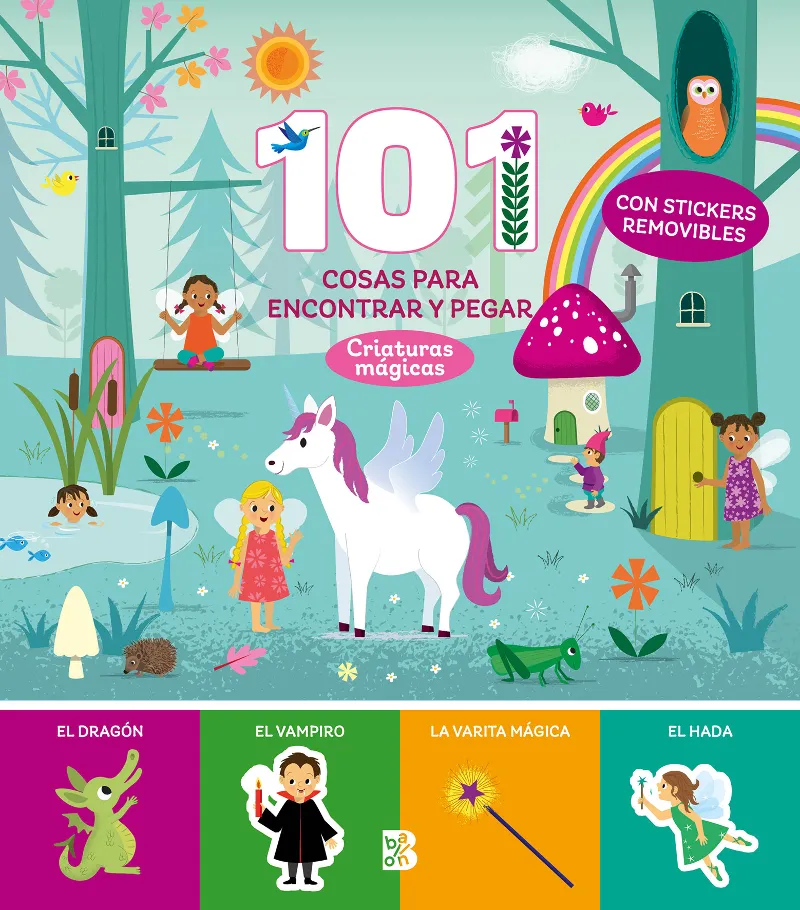 101 COSAS PARA ENCNTRAR Y PEGAR : CRIATURAS MAGICAS