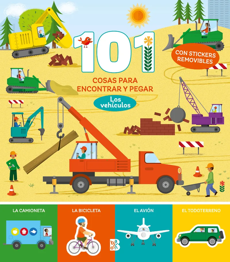 101 COSAS PARA ENCONTRAR Y PEGAR : LOS VEHICULOS