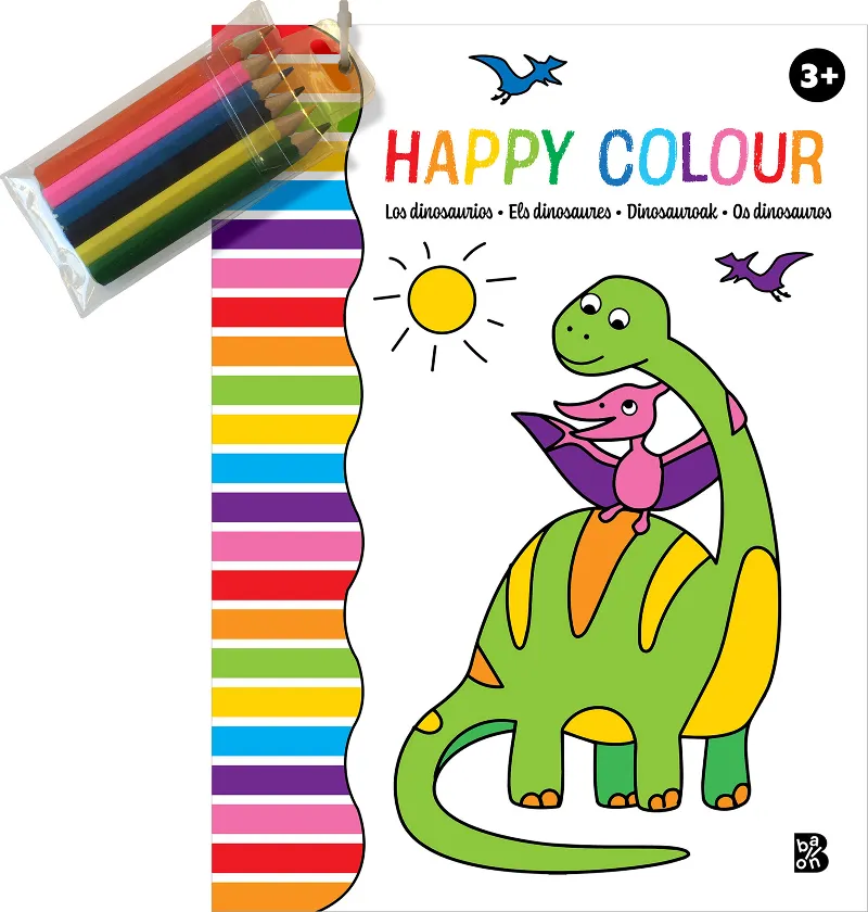 HAPPY COLOUR -DINOSAURES-