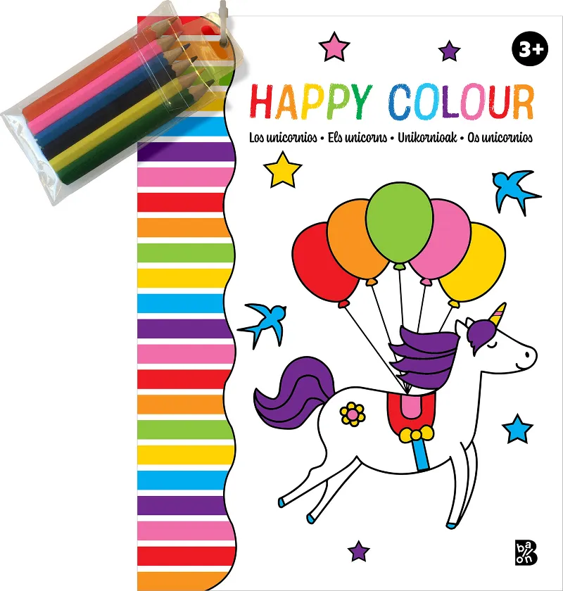 HAPPY COLOUR -UNICORNS -
