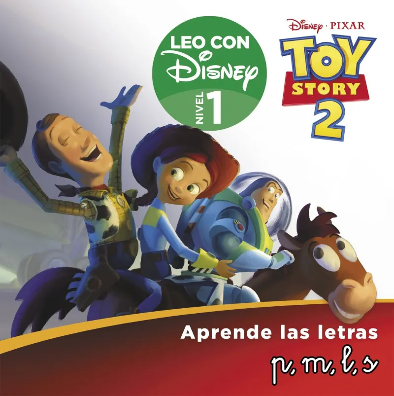 TOY STORY APRENDE LAS VOCALES 02 : P,M,L,S