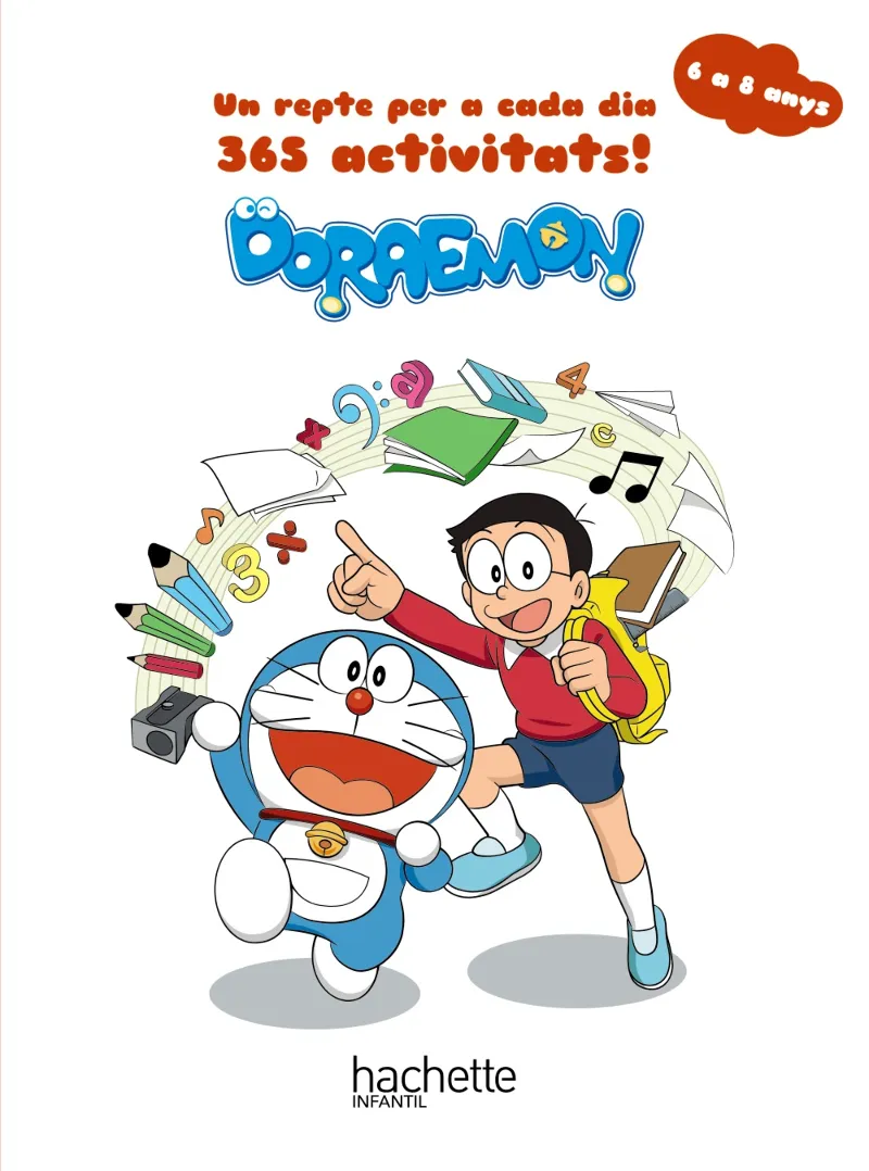DORAEMON.UN REPTE PER A CADA DIA.365 ACTIVITATS(6 A 8 ANYS)