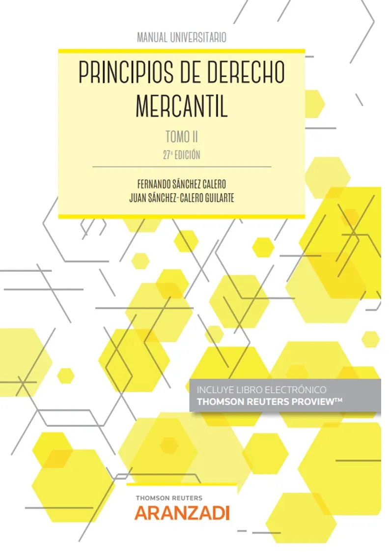 PRINCIPIOS DE DERECHO MERCANTIL-2 (27º EDICION 2022)
