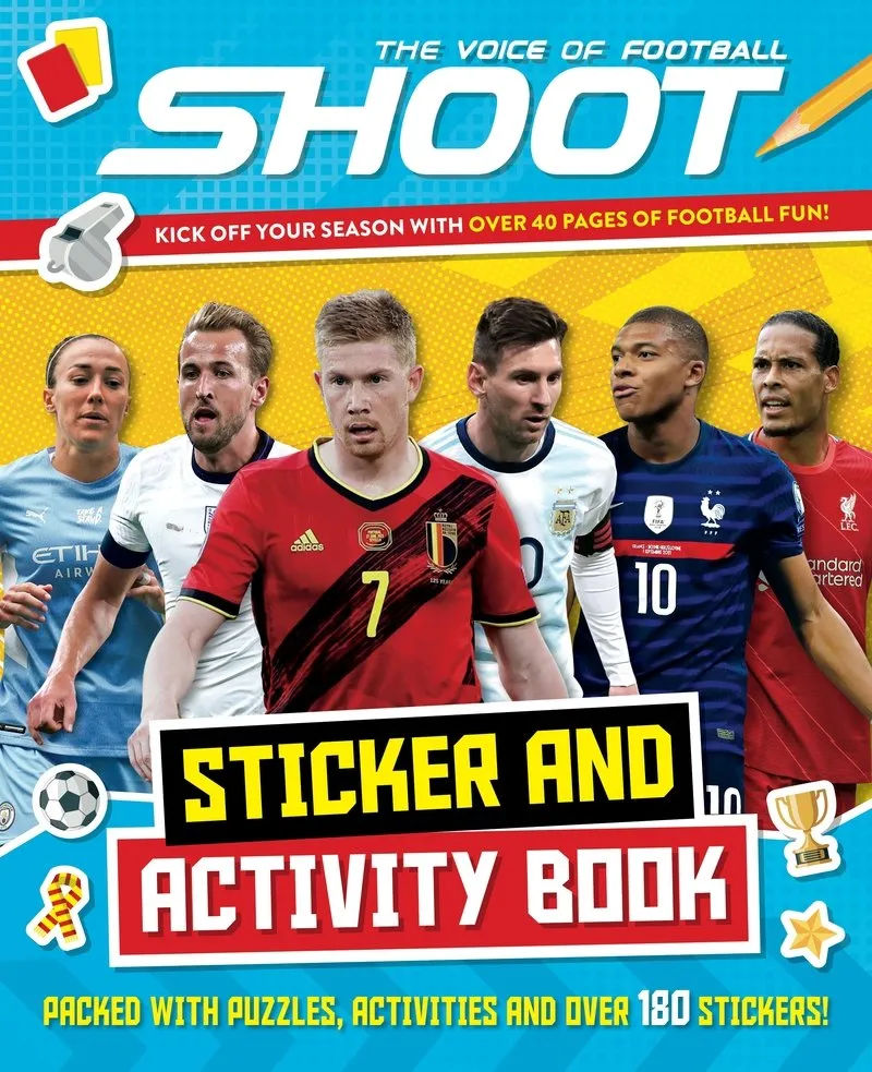 SHOOT. STICKER AND ACTIVIY BOOK