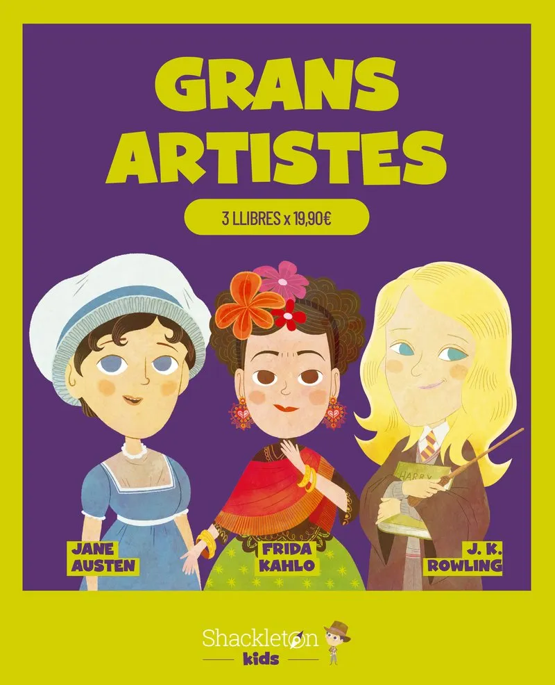 GRANS ARTISTES(PACK 3 VOLUMS)
