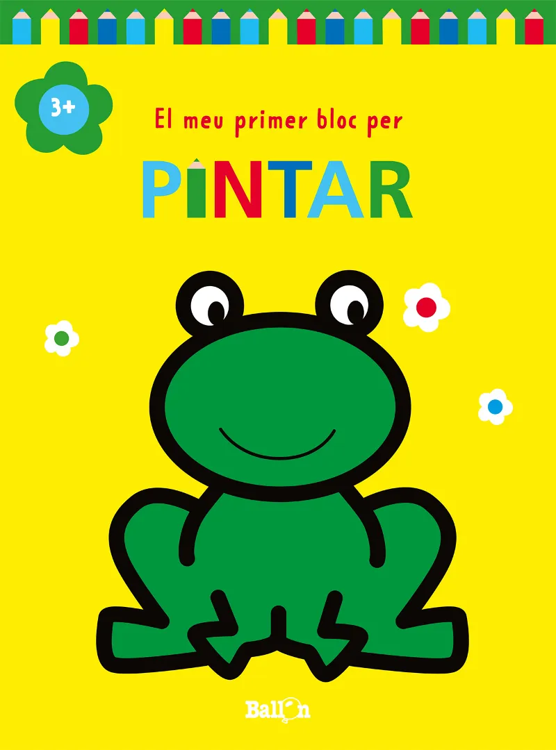 MEU PRIMER BLOC PER PINTAR , EL -GROC- 3 ANYS