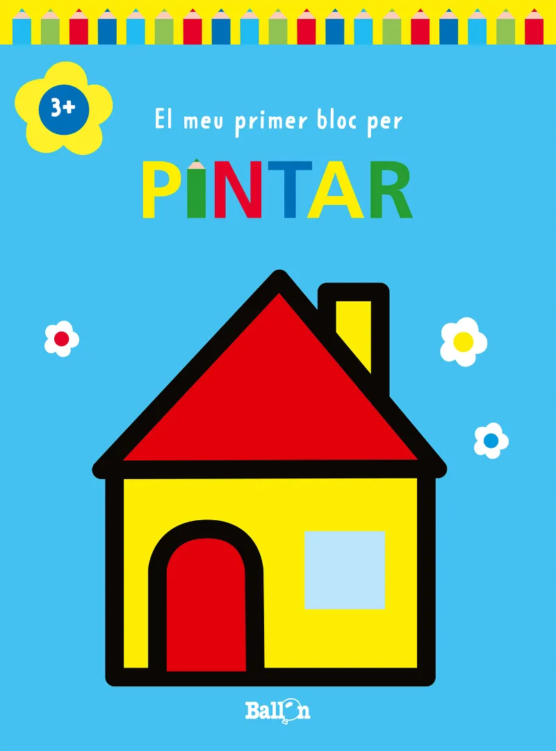 MEU PRIMER BLOC PER PINTAR , EL - BLAU - 3 ANYS