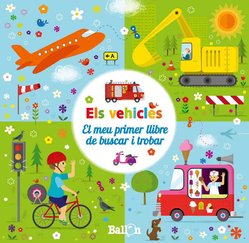 VEHICLES, ELS -EL MEU PRIMER LLIBRE DE BUSCAR I TROBAR-