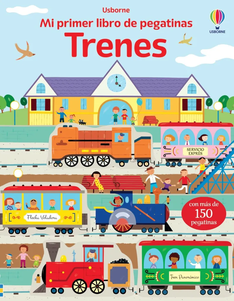 TRENES (MI PRIMER LIBRO DE PEGATINAS)