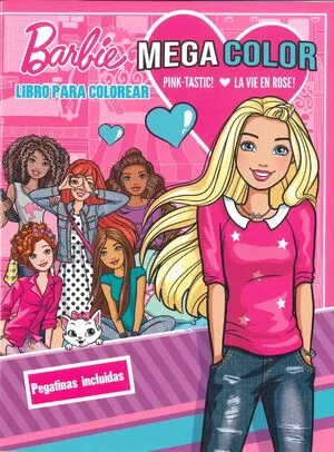 BARBIE MEGACOLOR -PINTA COLOREA-