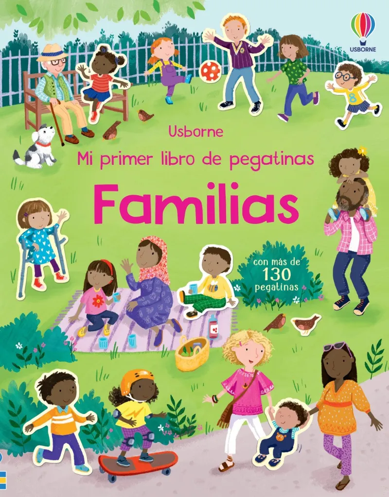 PRIMER LIBRO DE PEGATINAS. FAMILIAS