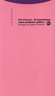 MONOTEISMO COMO PROBLEMA POLITICO