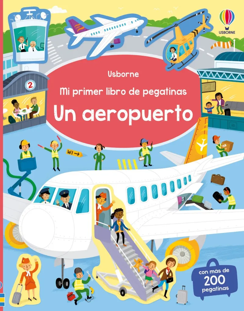 UN AEROPUERTO -PEGATINAS-