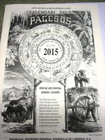 CALENDARI DELS PAGESOS 2025