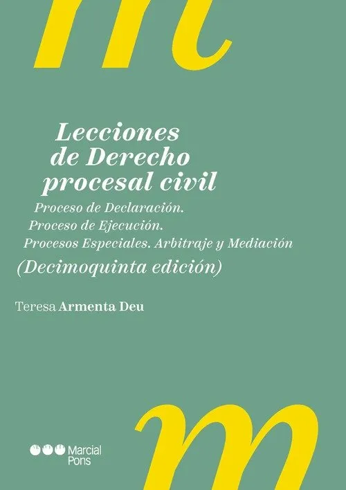 LECCIONES DE DERECHO PROCESAL CIVIL 15.ª ED.