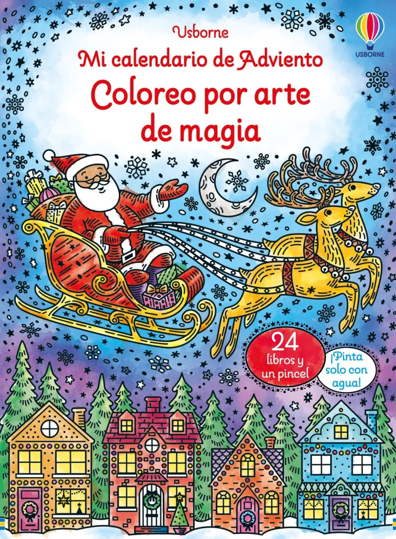 MI CALENDARIO DE ADVIENTO COLOREO POR ARTE DE MAGIA
