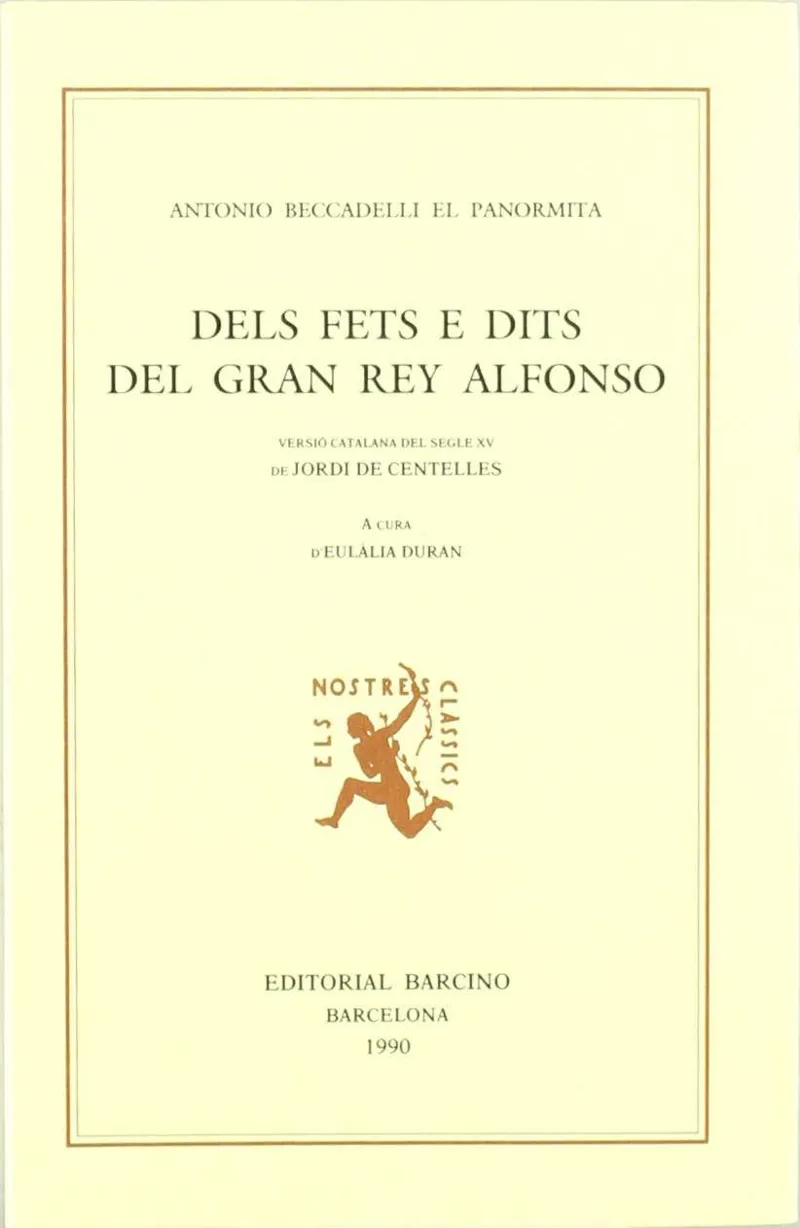 DELS FETS E DITS DEL GRAN REY ALFONSO