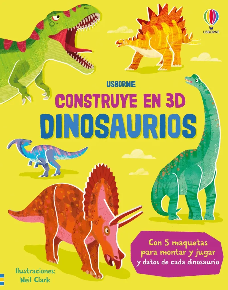 CONSTRUYE EN 3D DINOSAURIOS