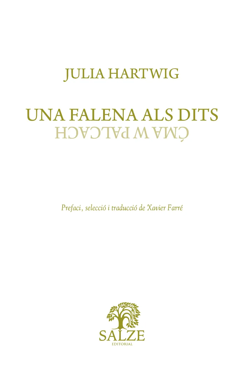 UNA FALENA ALS DITS