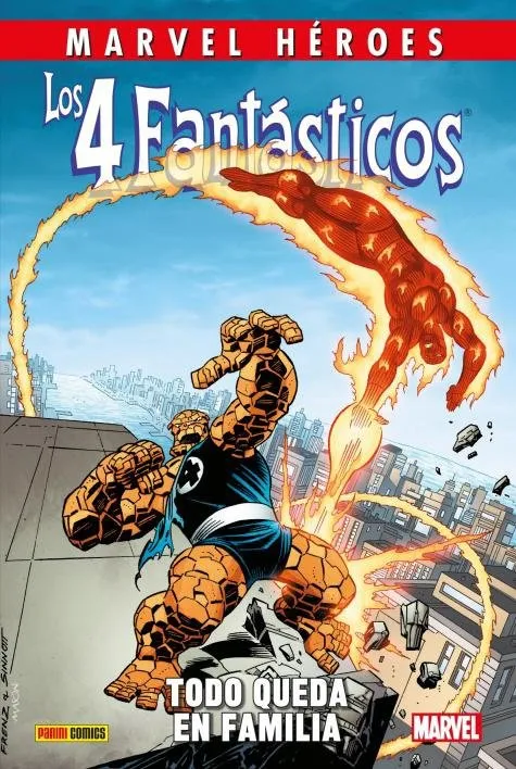 MARVEL HEROES 126: LOS 4 FANTASTICOS TODO QUEDA EN FAMILIA