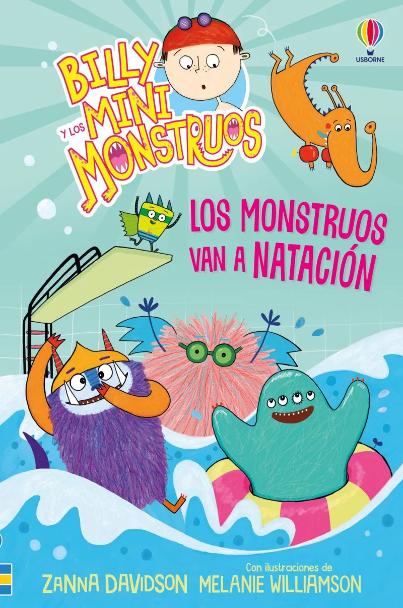 LOS MONSTRUOS VAN A NATACIÓN - LIBRO 3