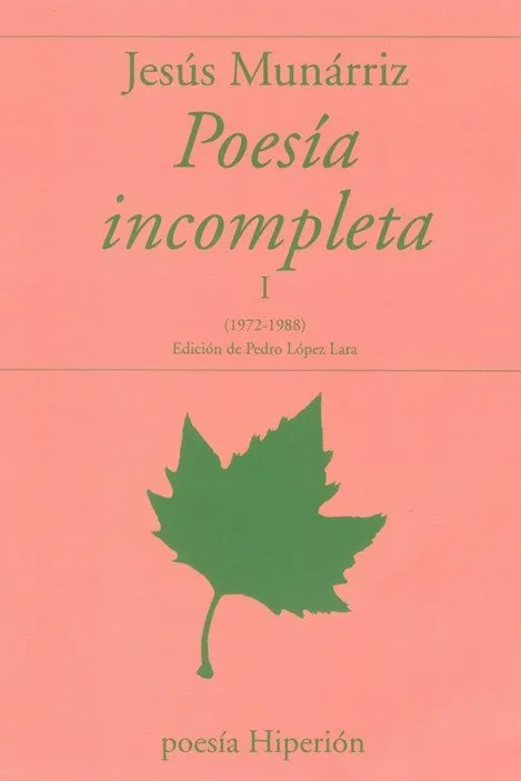 POESÍA INCOMPLETA-1(1972-1988)