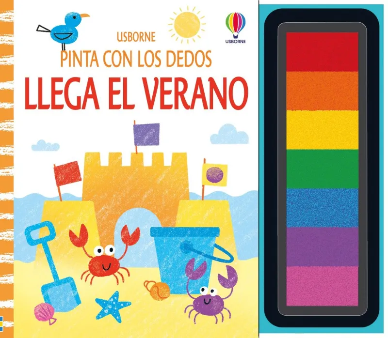 LLEGA EL VERANO -PINTA CON LOS DEDOS-