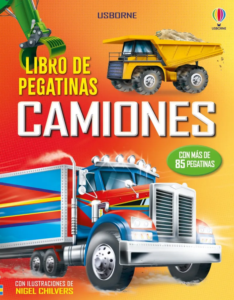 CAMIONES -.LIBRO DE PEGATINAS-