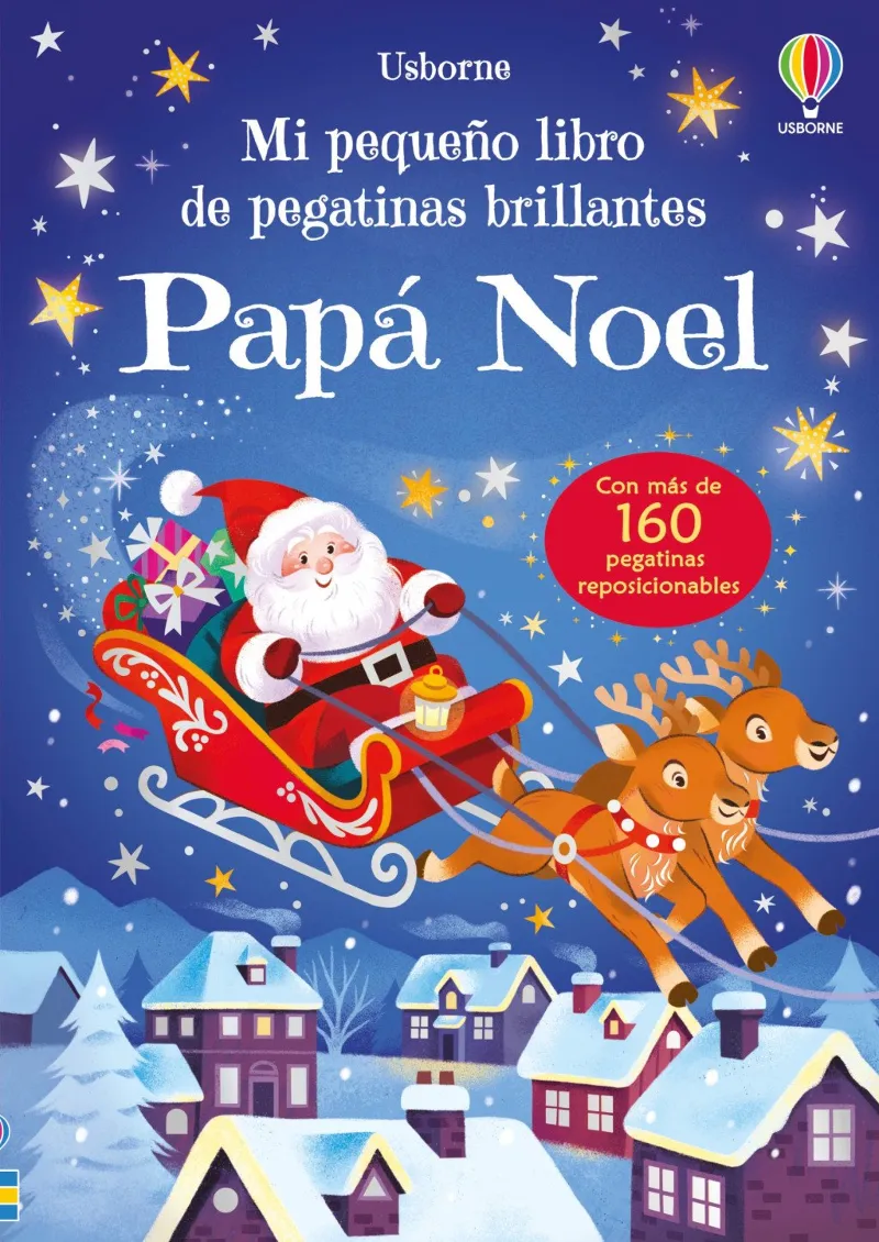 PAPÁ NOEL -LIBRO DE PEGATINAS -