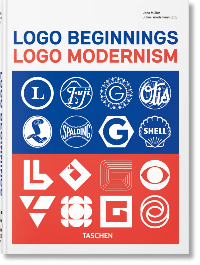 LOGO BEGINNINGS. LOGO MODERNISM. 45TH ED.