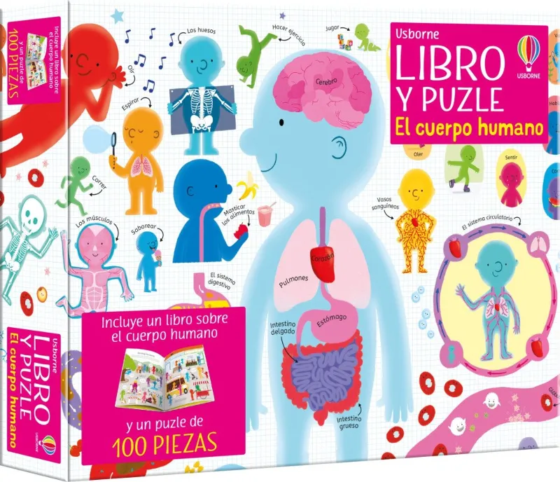 EL CUERPO HUMANO (LIBRO Y PUZLE)