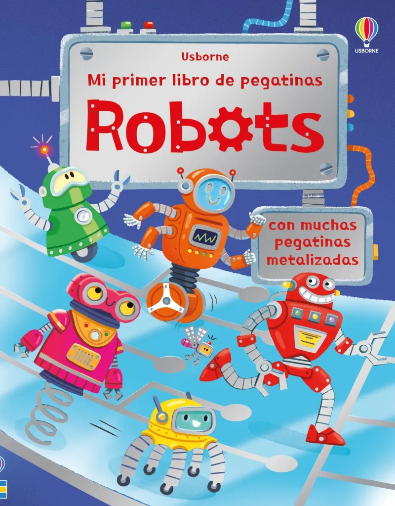 ROBOTS (MI PRIMER LIBRO DE PEGATINAS)