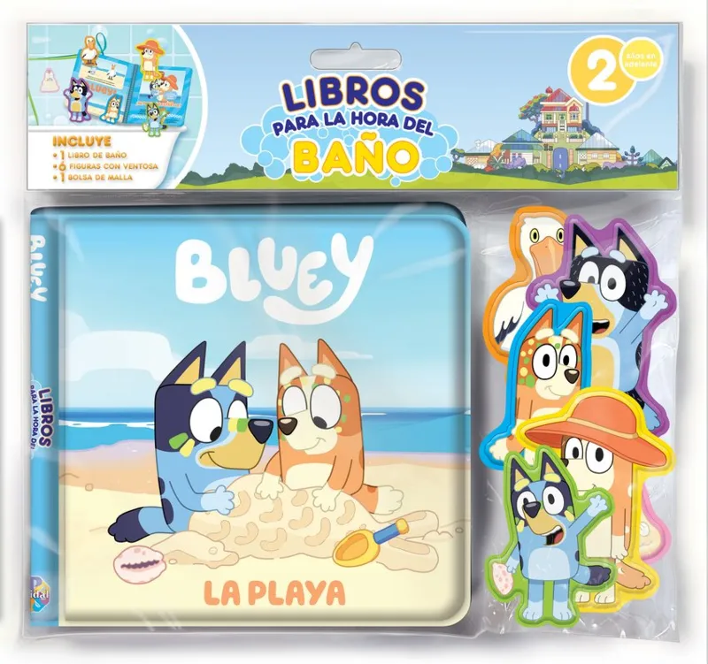BLUEY (LIBRO BAÑO)