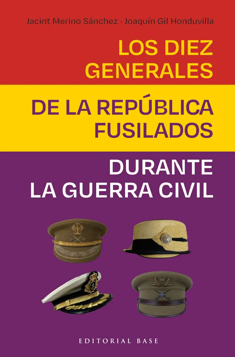 Los diez generales de la república fusilados