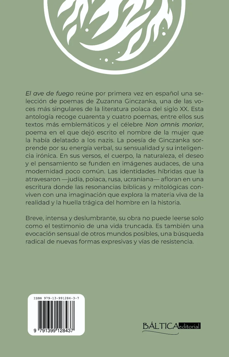 EL AVE DE FUEGO -ANTOLOGIA DE POEMAS-