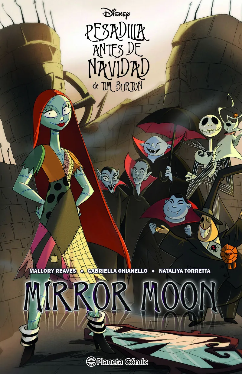 PESADILLA ANTES DE NAVIDAD: MIRROR MOON (MANGA)