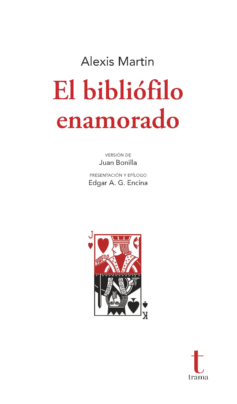 EL BIBLIÓFILO ENAMORADO