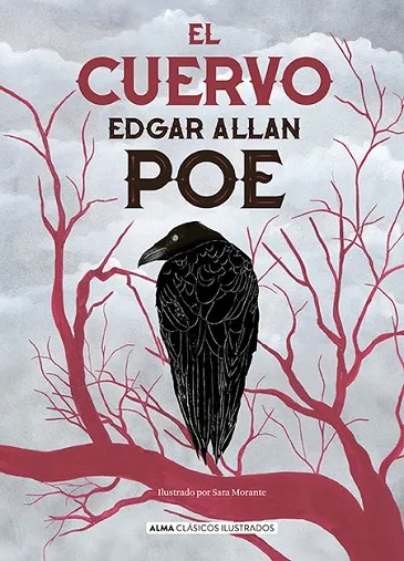 EL CUERVO(ILUSTRADO POR SARA MORANTE)