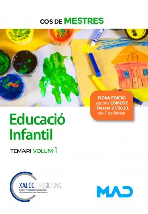 COS DE MESTRES EDUCACIO INFANTIL(TEMARI-1)