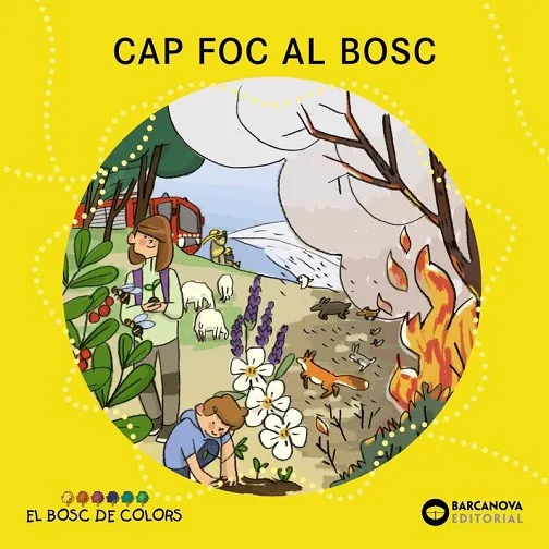 CAP FOC AL BOSC -LLETRA DE PAL / LLETRA LLIGADA-