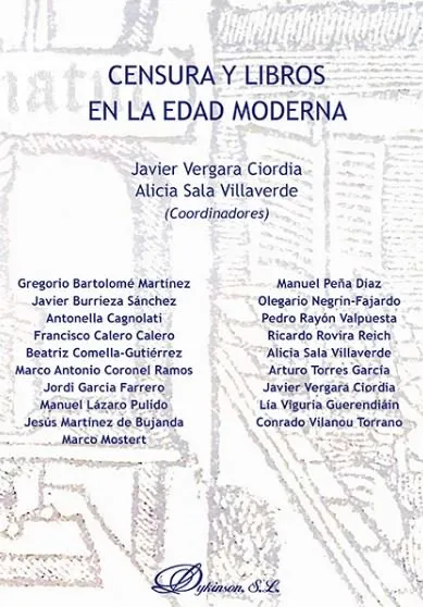 CENSURA Y LIBROS EN LA EDAD MODERNA
