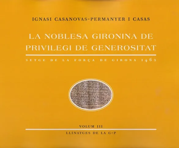 LA NOBLESA GIRONINA DE PRIVILEGI DE GENEROSITAT-3