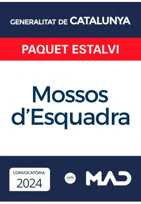 MOSSOS D'ESQUADRA (PAQUET ESTALVI)