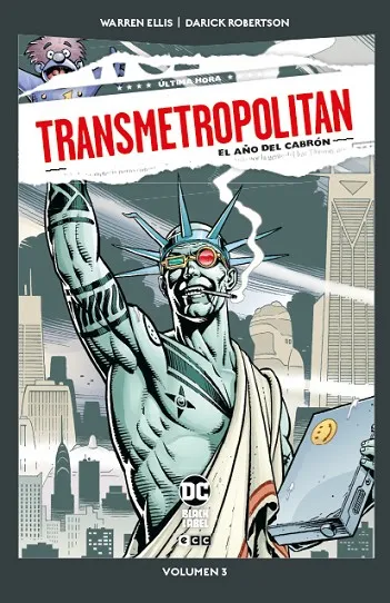 TRANSMETROPOLITAN 03 DE 10: EL AÑO DEL CABRON -DC POCKET-